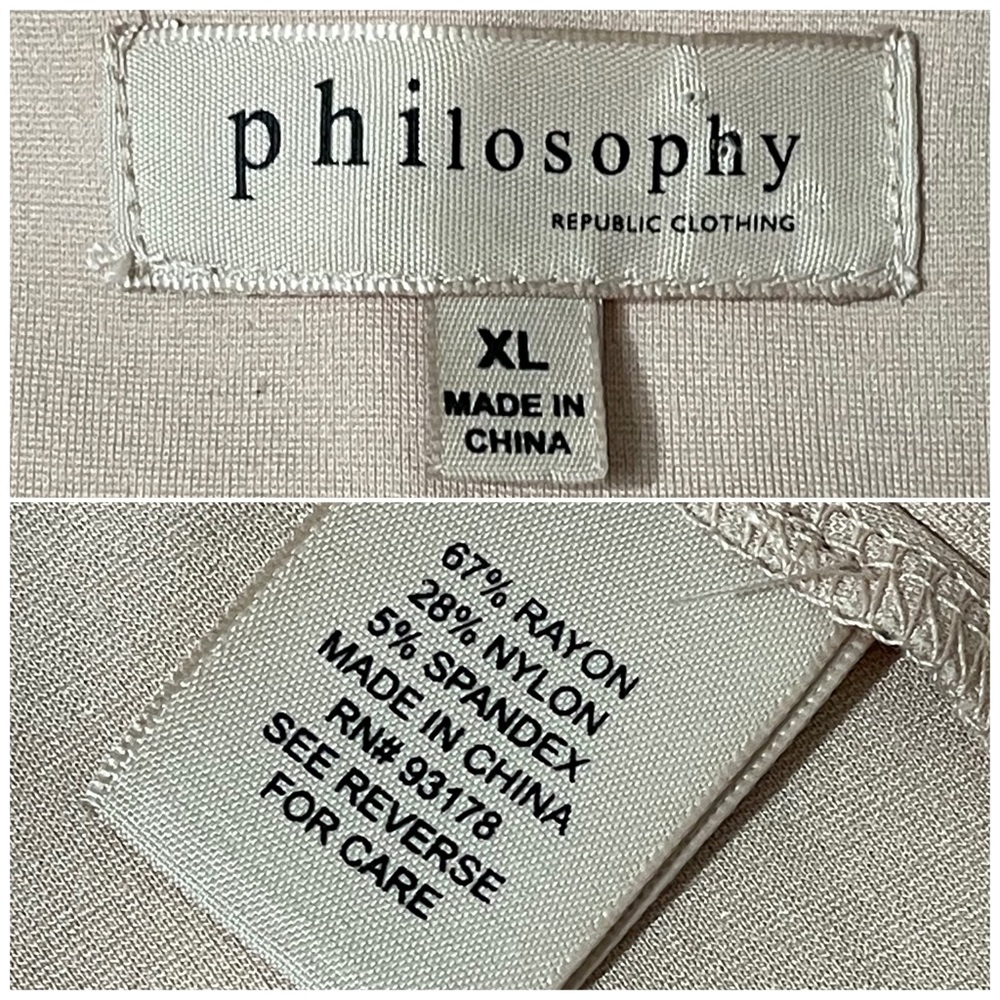 Anthropologie Philosophy Full Zipper Sweater Jacket - Picture 12 of 13